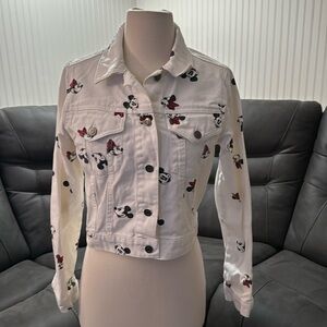 Minnie and Mickey Denim Jacket